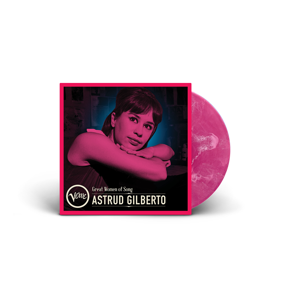 Great Women Of Song: Astrud Gilberto (Neon Pink + Black Marble