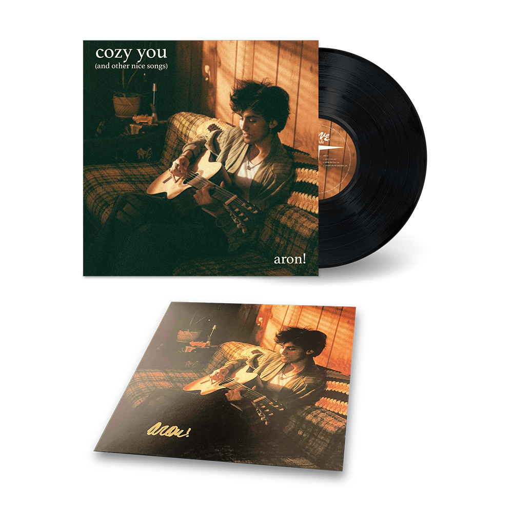 aron!: cozy you (and other nice songs) LP + Signed Art Card
