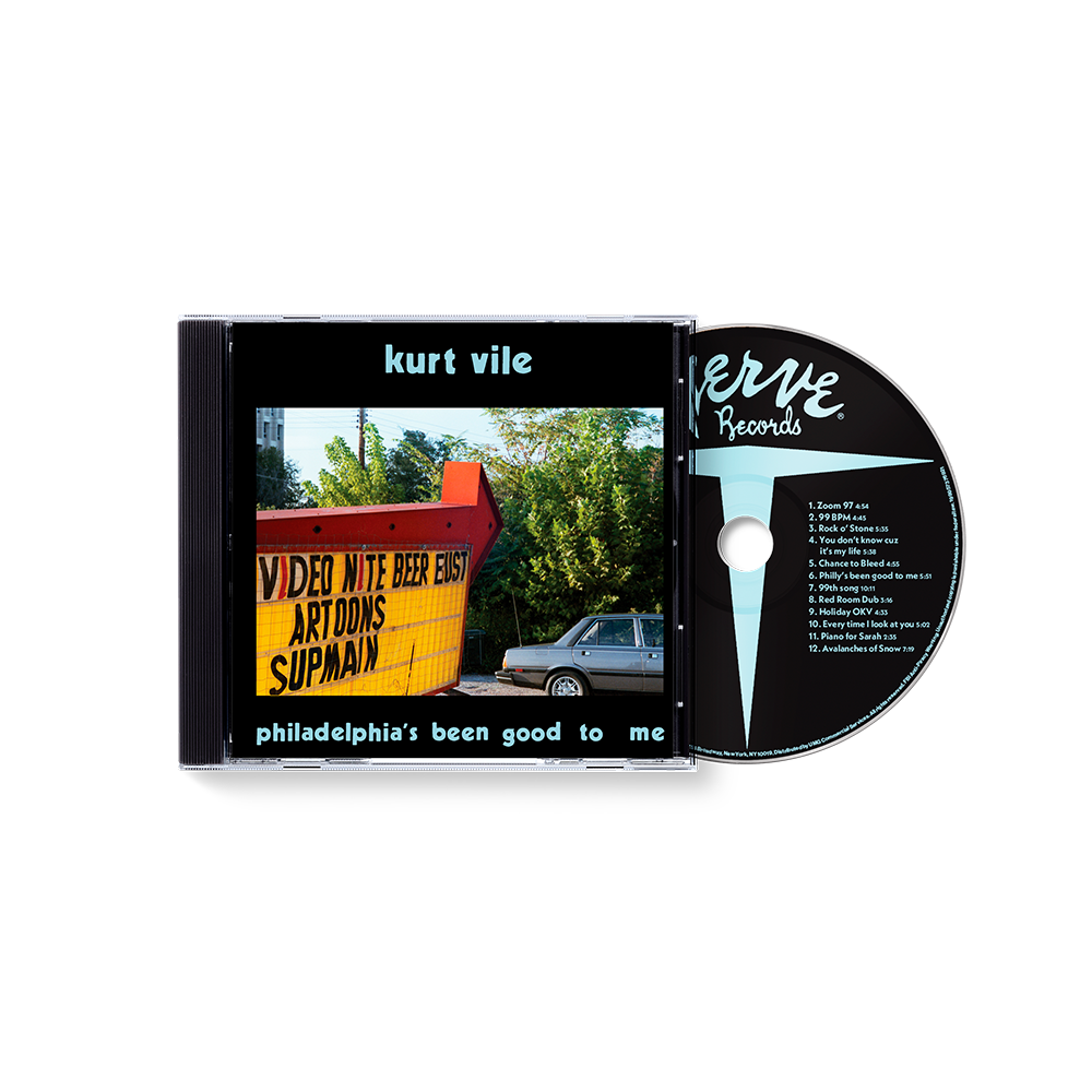 Kurt Vile: Philadelphia's been good to me CD - Verve Record Store