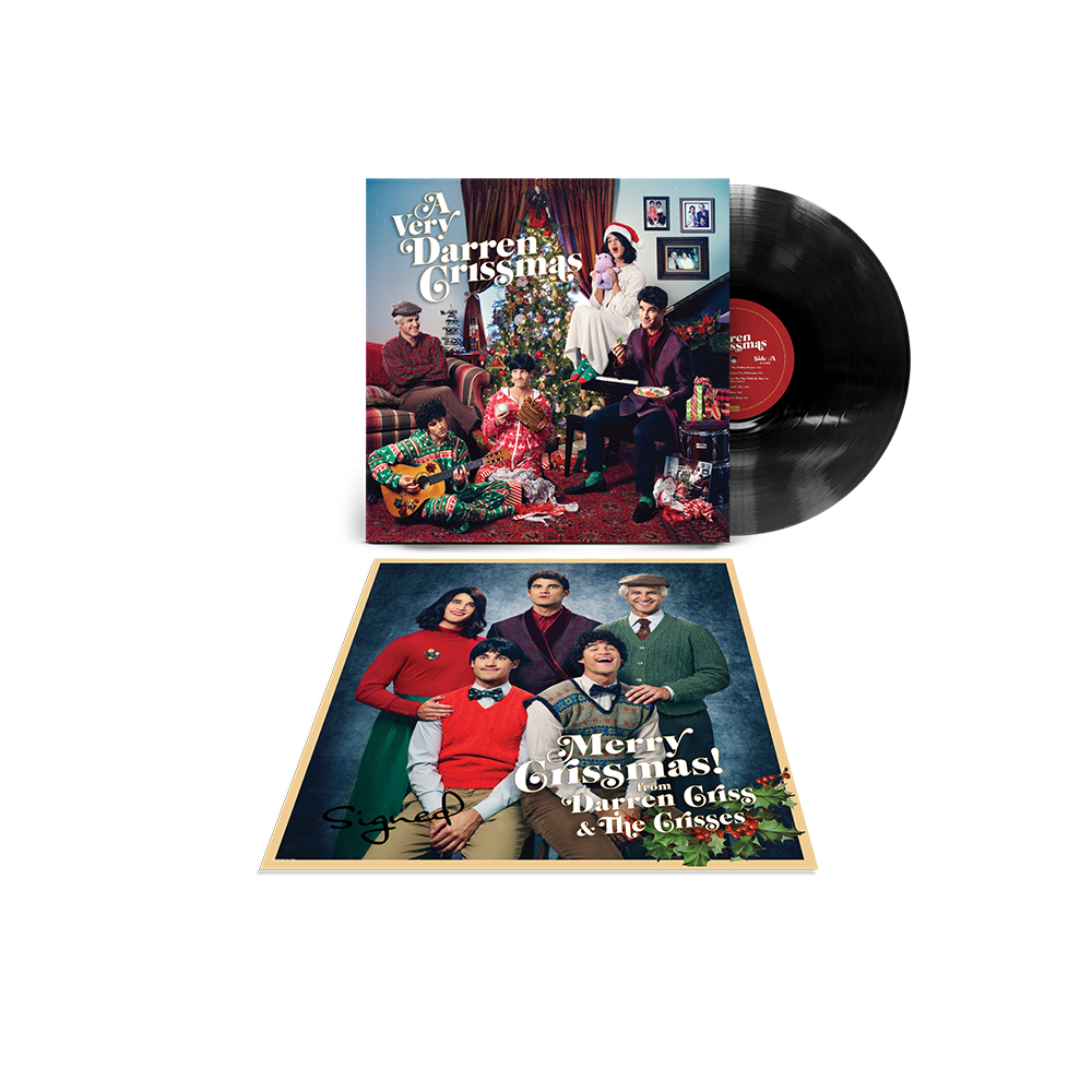 Darren Criss: A Very Darren Crissmas Signed LP