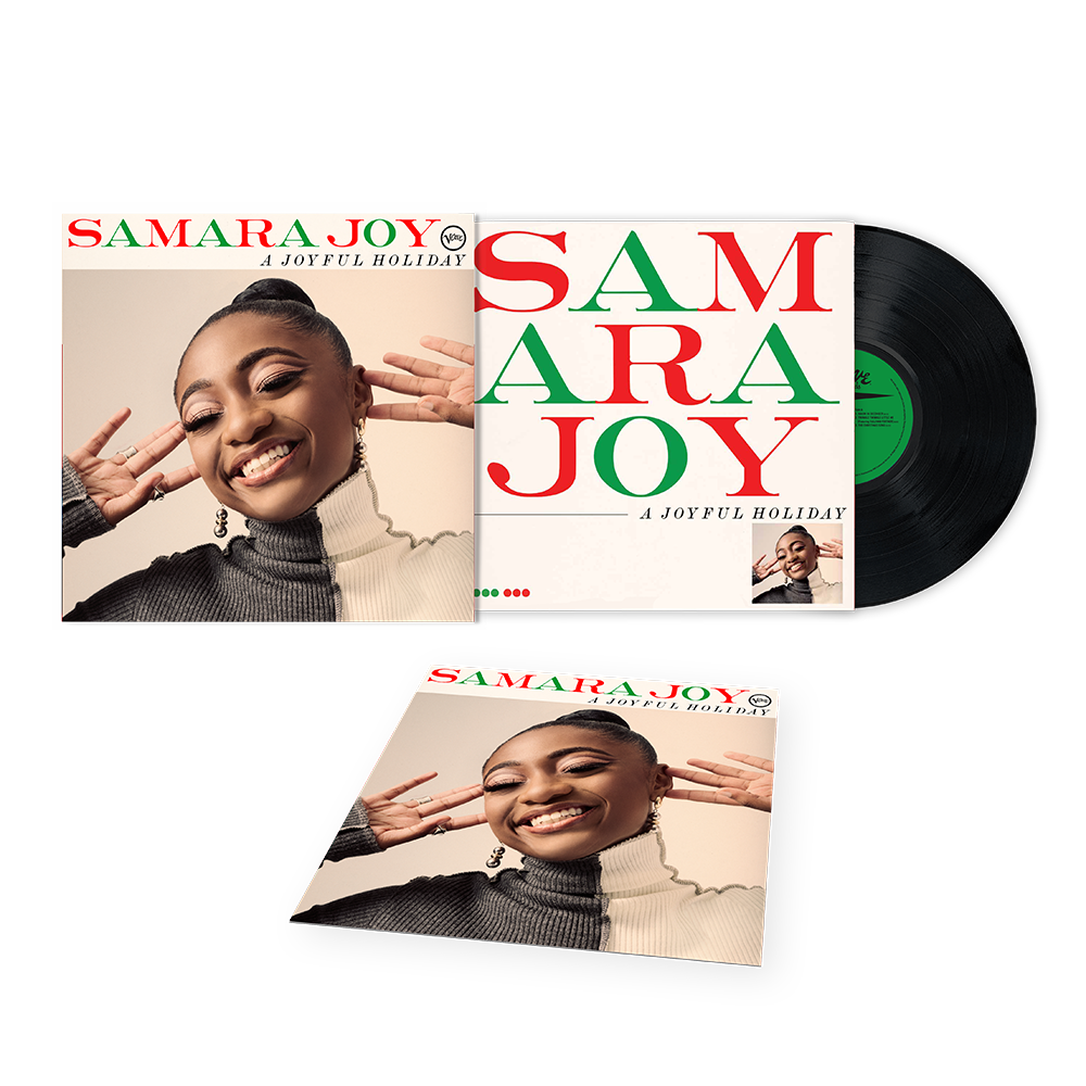 Samara Joy: A Joyful Holiday LP + Signed Art Card