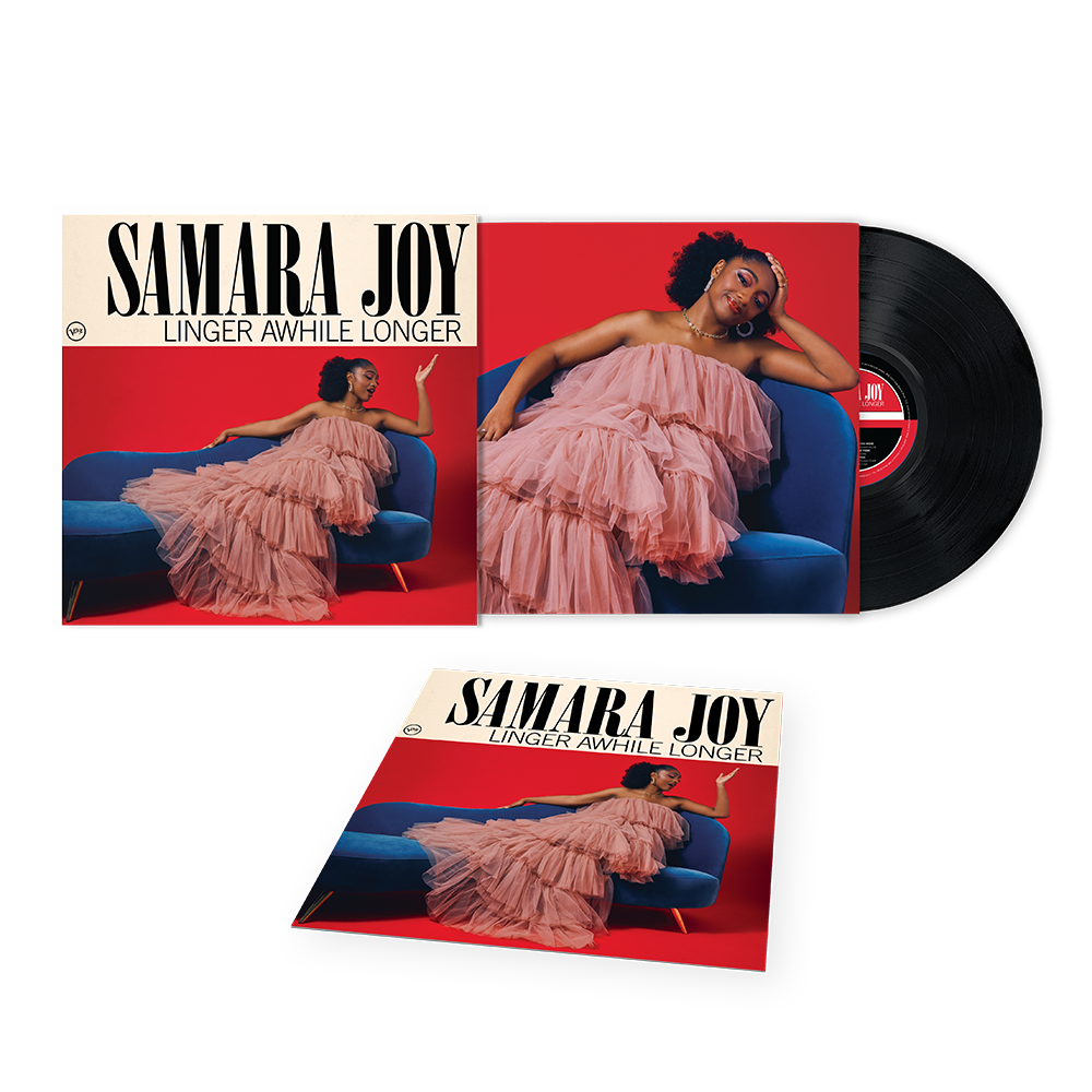 Samara Joy: Linger Awhile Longer LP + Signed Art Card
