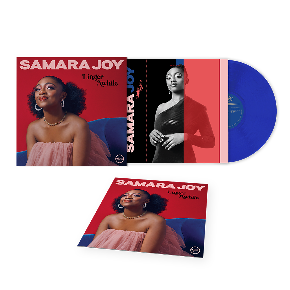 Samara Joy: Linger Awhile (Blue Vinyl) + Signed Art Card