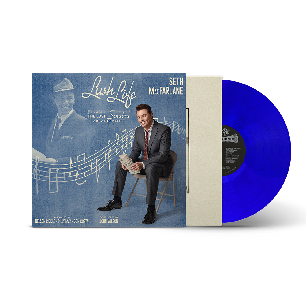 Seth MacFarlane: Lush Life: The Lost Sinatra Arrangements Exclusive Blue LP