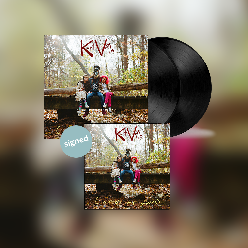 Kurt Vile: (watch my moves) 2LP + (watch my moves) Signed Litho Bundle