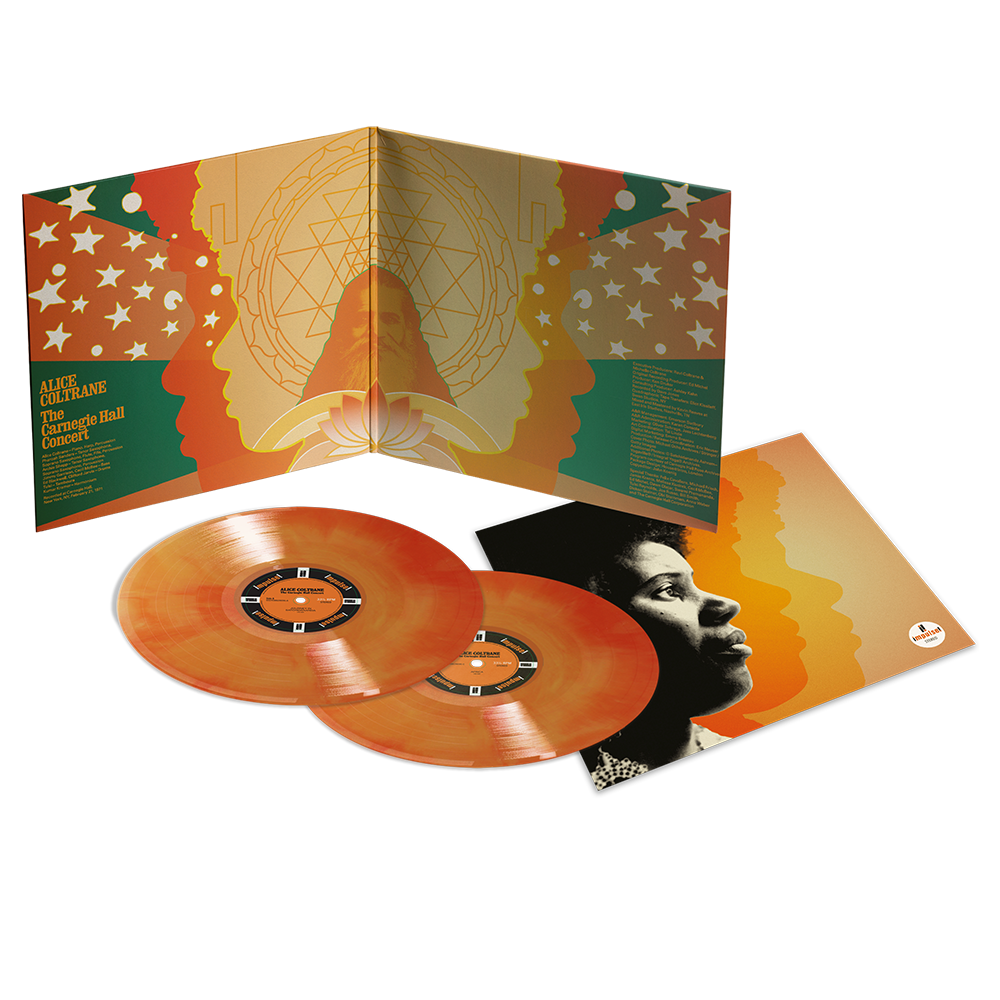 Alice Coltrane: The Carnegie Hall Concert Opaque Galaxy Orange LP Alice Coltrane: The Carnegie Hall Concert Opaque Galaxy Orange LP