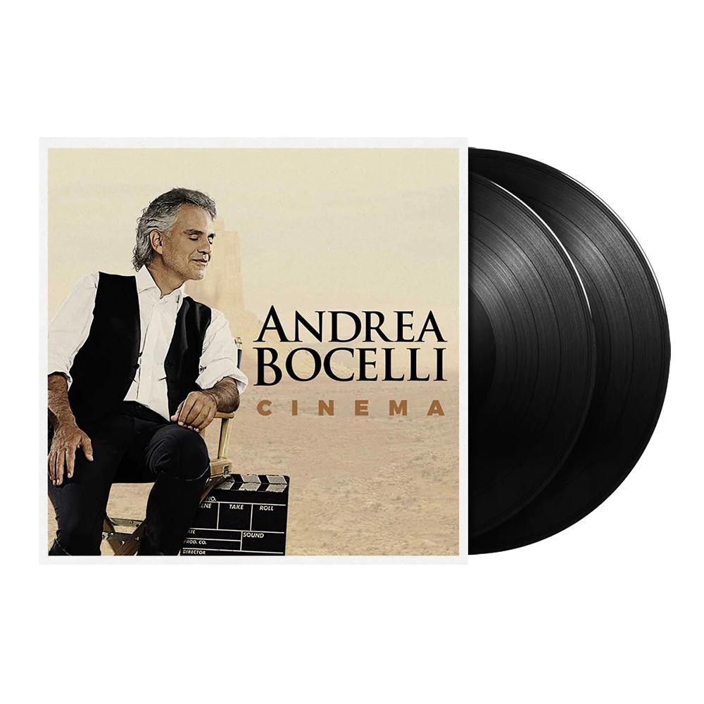 アンドレア・ボチェッリ シネマ Andrea Bocelli: Cinema 2LP - Verve Record Store