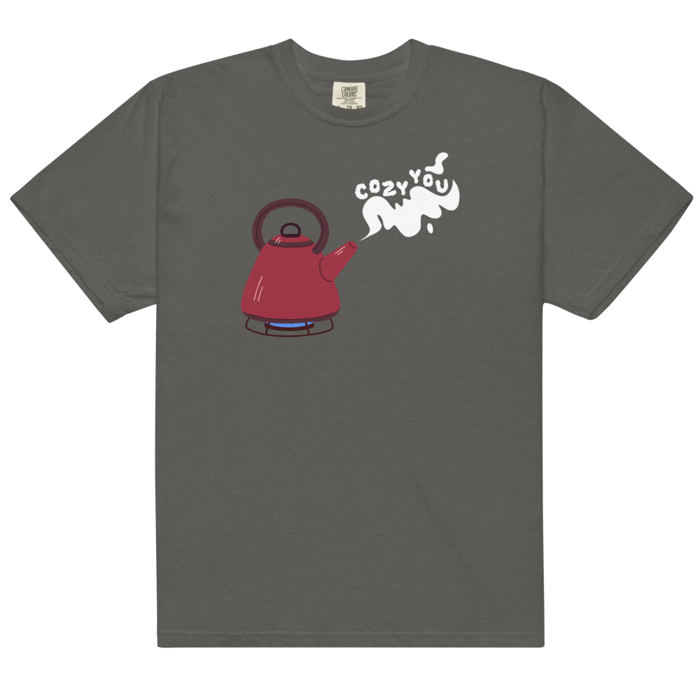 cozy you tea kettle t-shirt