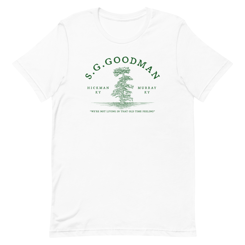 S.G. Goodman: Old Time Feeling White T-Shirt - Verve Record Store