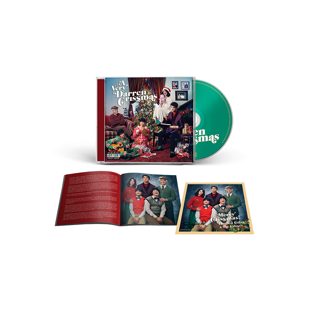 Darren Criss: A Very Darren Crissmas Signed CD