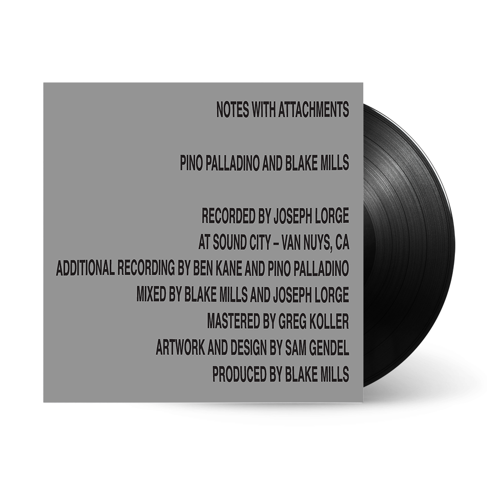 Pino Palladino & Blake Mills: Notes With Attachments LP Pino Palladino & Blake Mills: Notes With Attachments LP