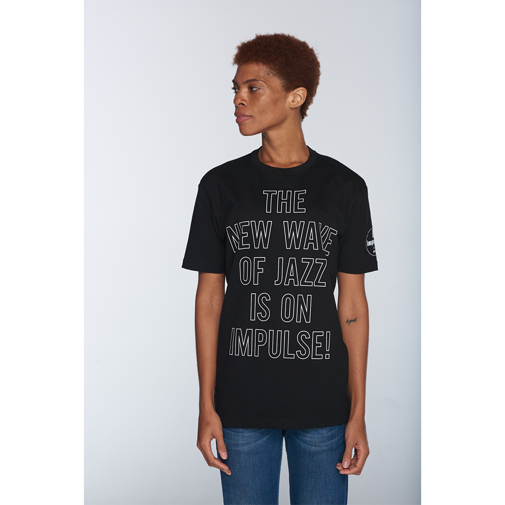 Impulse New Wave Black T-Shirt - Verve Record Store