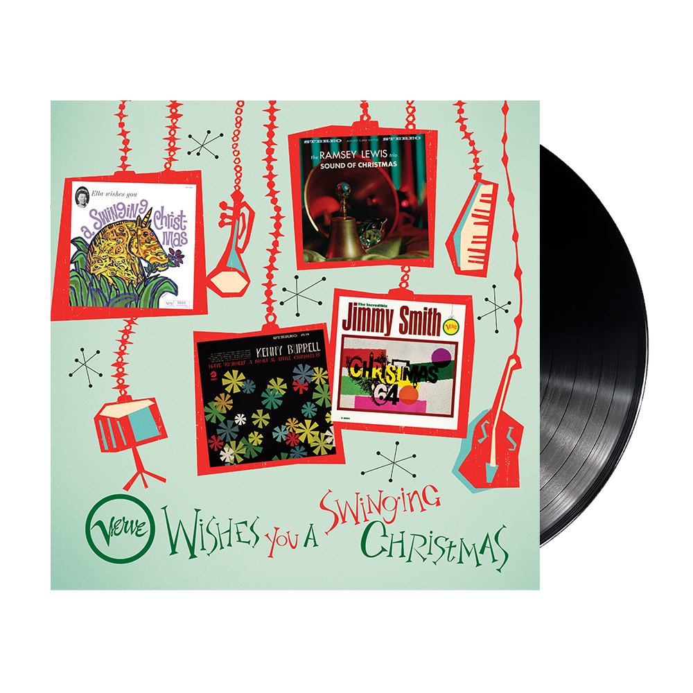 Various Artists: Verve Wishes You A Swinging Christmas 4LP - Verve
