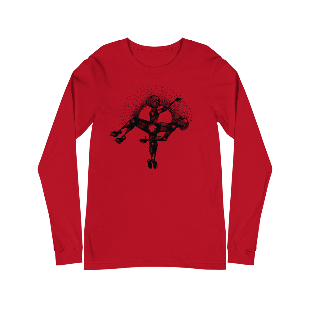 Black To The Future: Red Long Sleeve