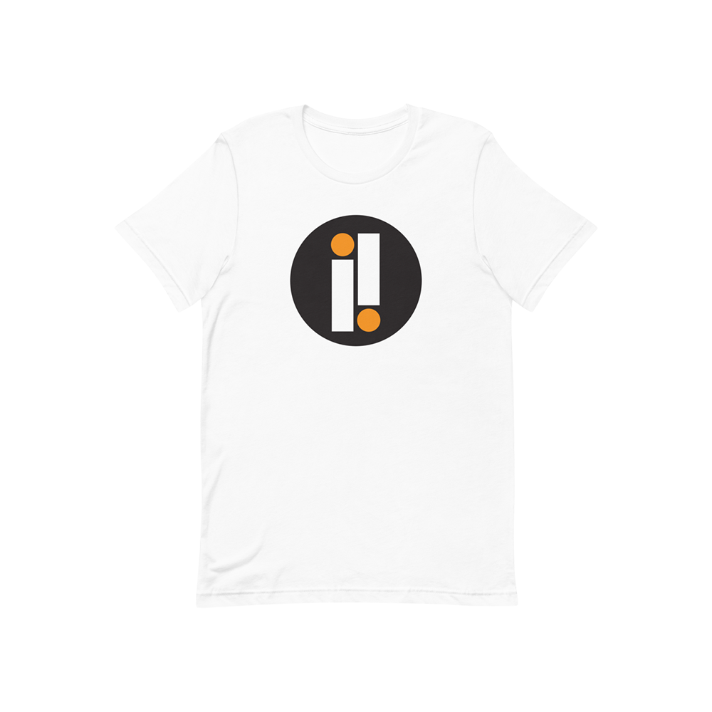 White and Black Impulse Iconic Double II T-Shirt