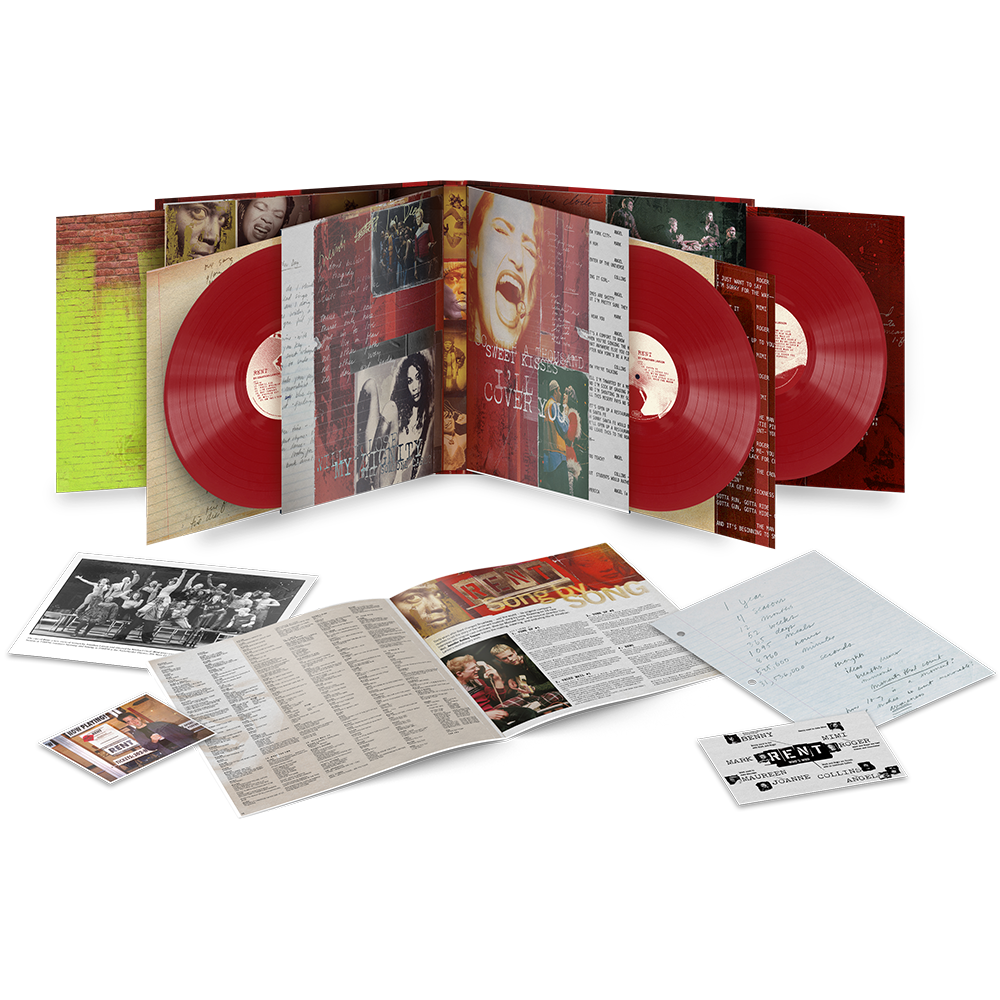 Various Artists: Rent (Original Broadway Cast / 30th Anniversary Exclusive: Avenue B Red Brick Vinyl Edition) LP Packshot