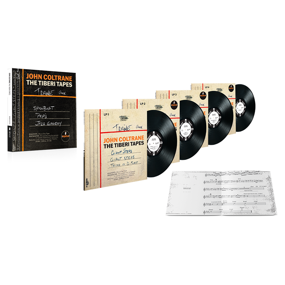 John Coltrane: The Tiberi Tapes (Live) 4LP Box Set