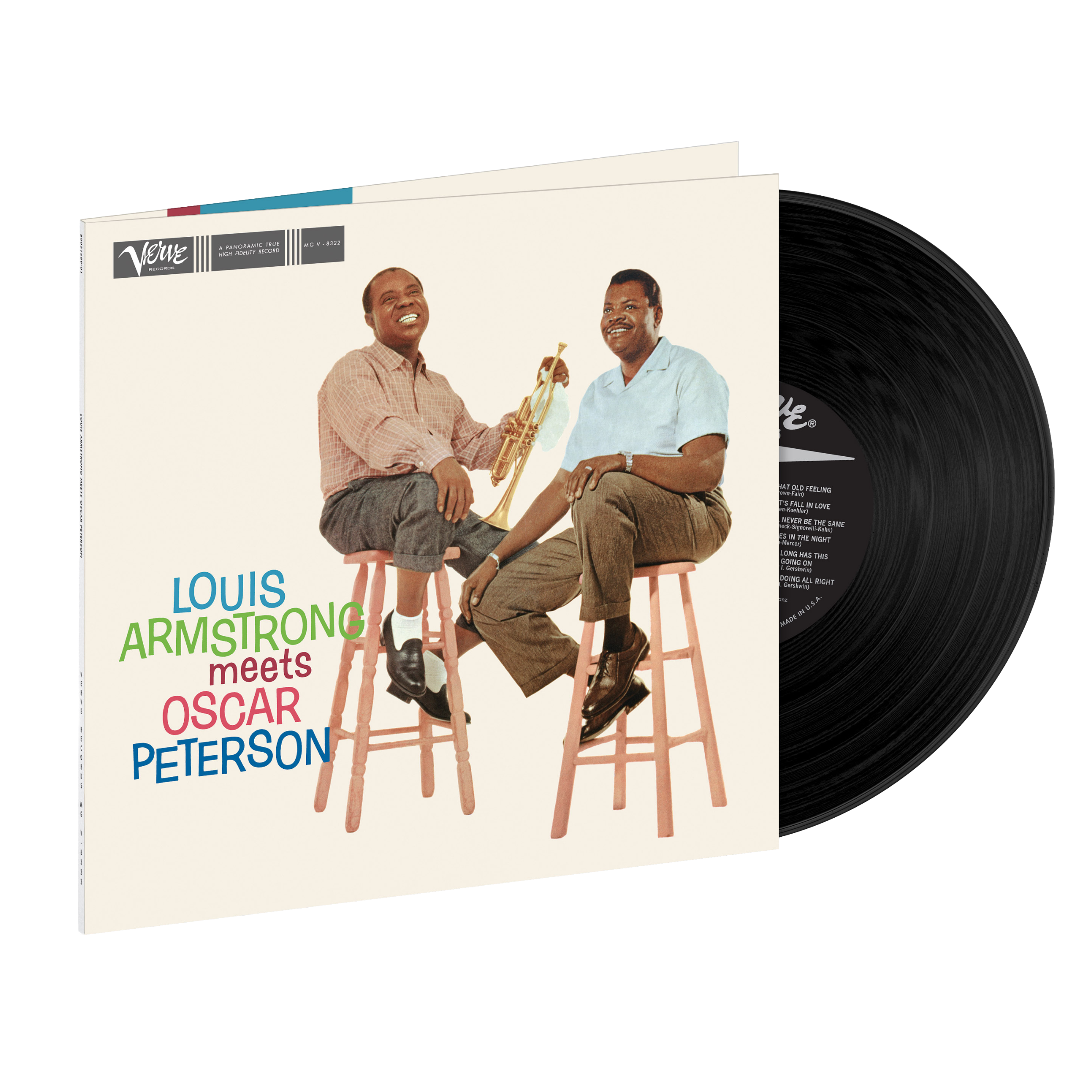 Louis Armstrong & Oscar Peterson: Louis Armstrong Meets Oscar Peterson (Verve Acoustic Sounds Series) LP