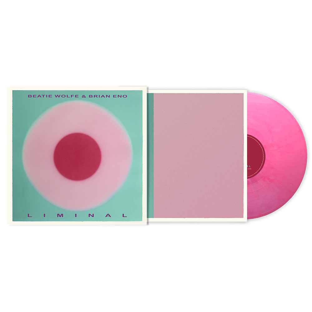 Brian Eno, Beatie Wolfe: Liminal Translucent Rose LP