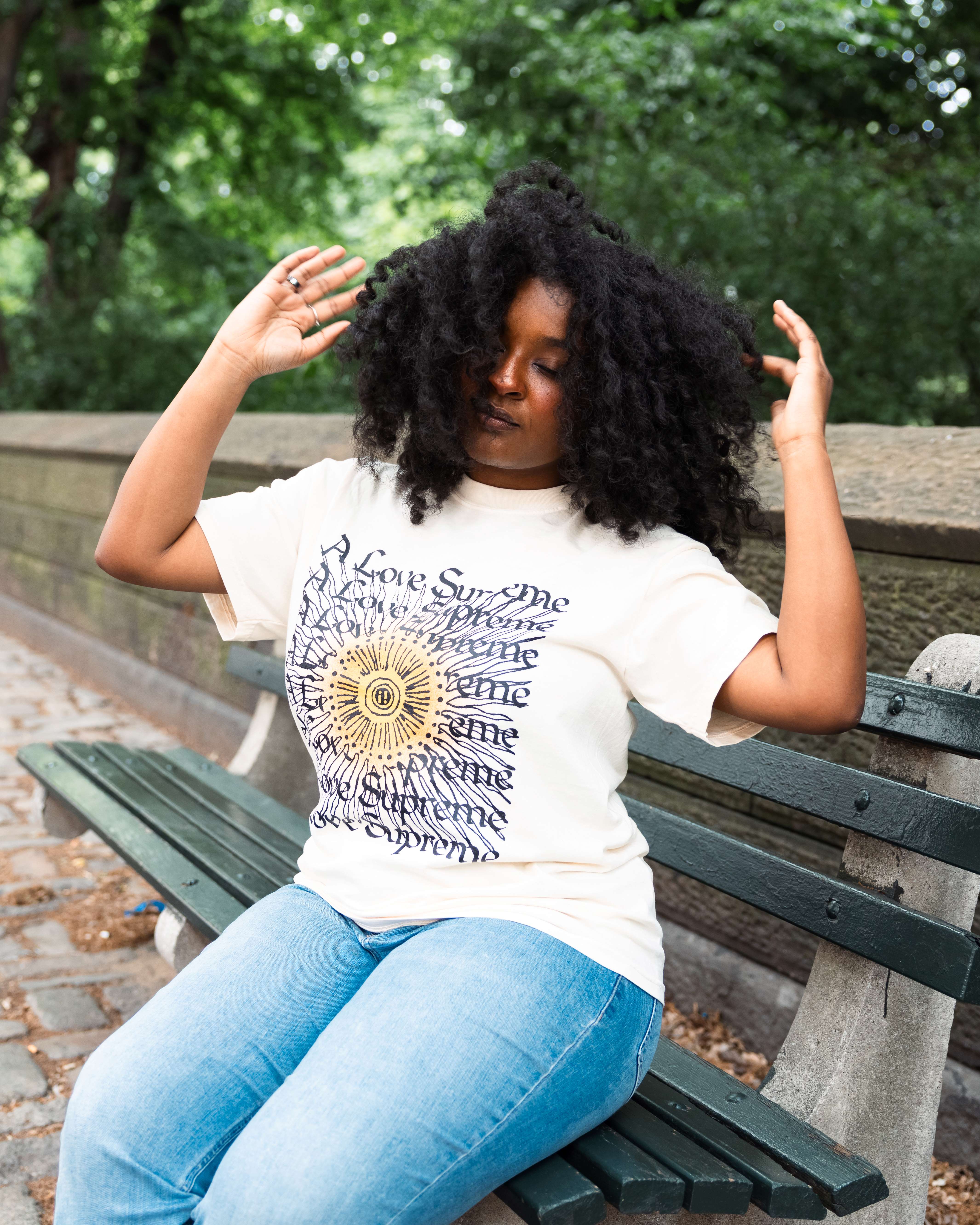 A Love Supreme Chant T-Shirt Lifestyle