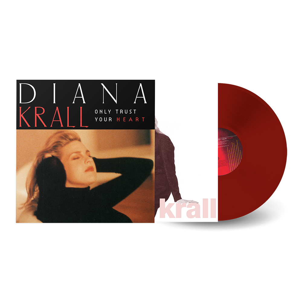 Diana Krall: Only Trust Your Heart Translucent Ruby LP