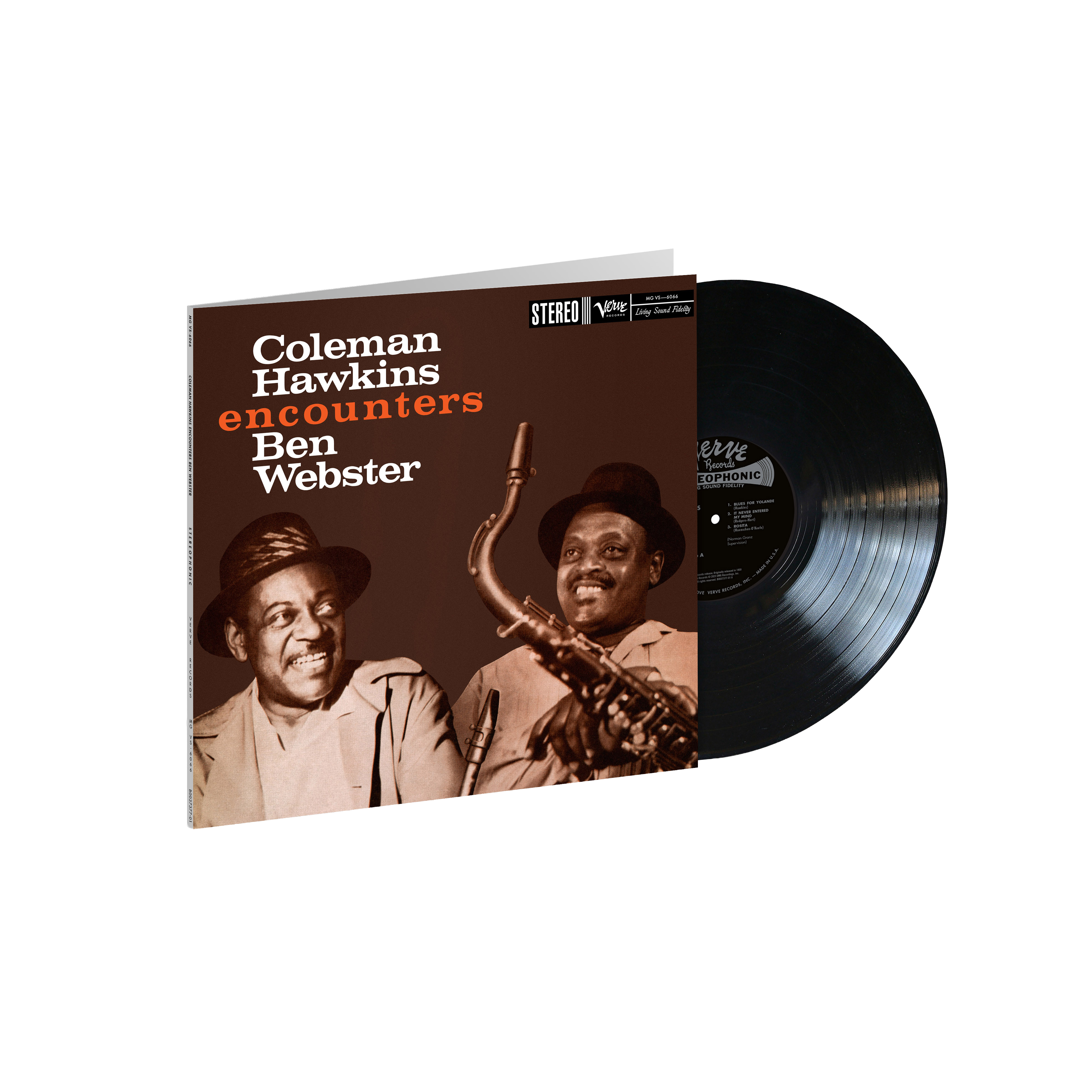 Coleman Hawkins and Ben Webster: Coleman Hawkins Encounters Ben Webster (Acoustic Sounds) LP