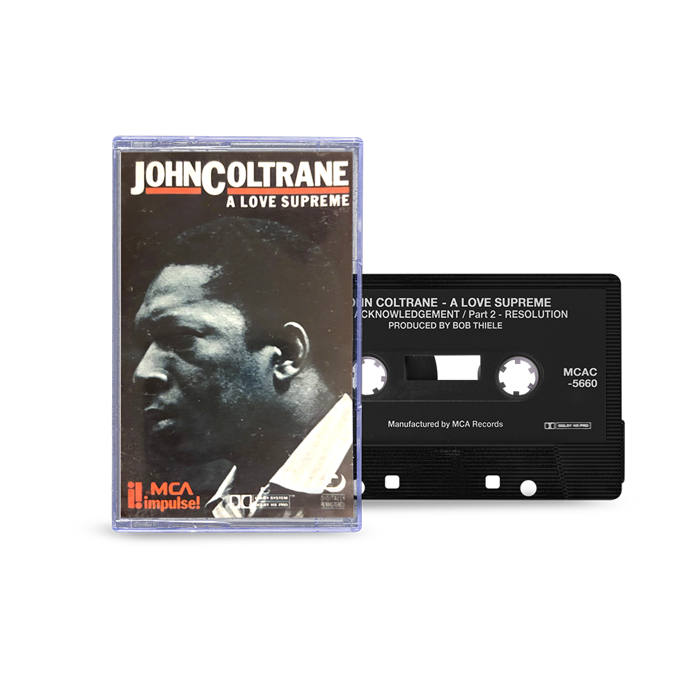 John Coltrane: A Love Supreme Cassette - Verve Record Store John Coltrane: A Love Supreme Cassette - Verve Record Store