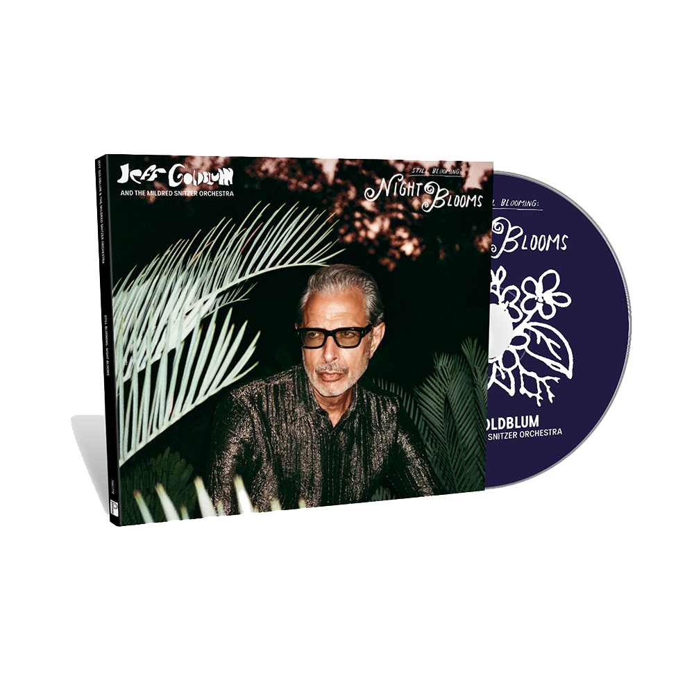 Jeff Goldblum & The Mildred Snitzer Orchestra: Night Blooms Signed Alternate Cover CD