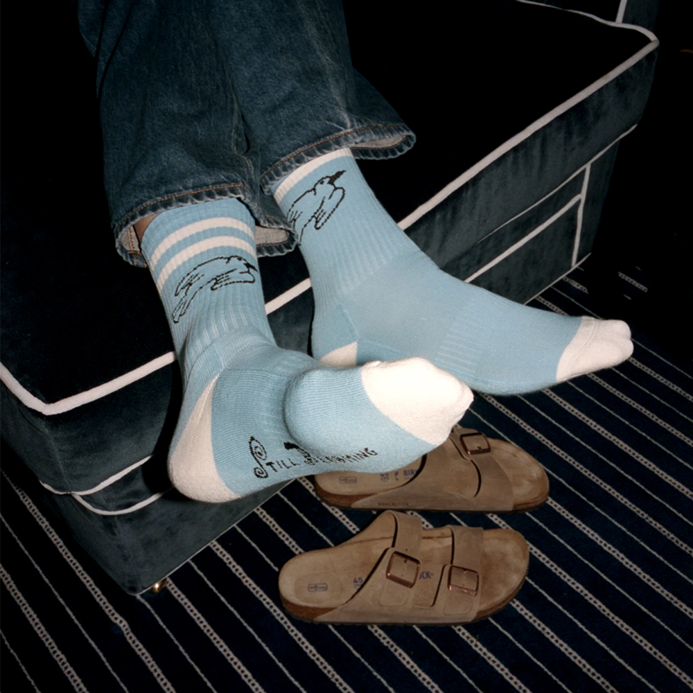 Still Blooming Socks Lifestyle Shot 1 