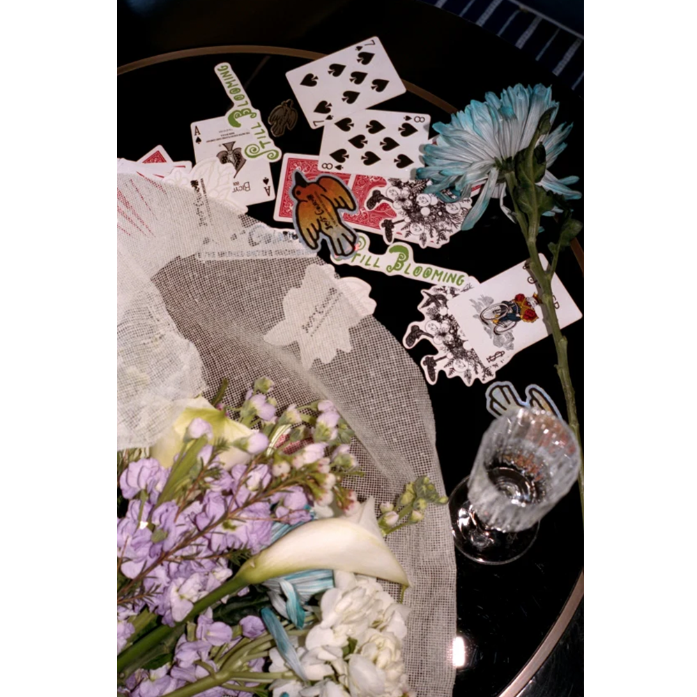 Still Blooming Stickers Lifestyle Shot 