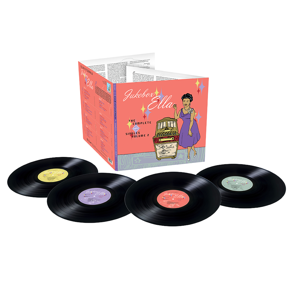 Ella Fitzgerald  Jukebox Ella: The Complete Verve Singles, Vol. 2 4LP