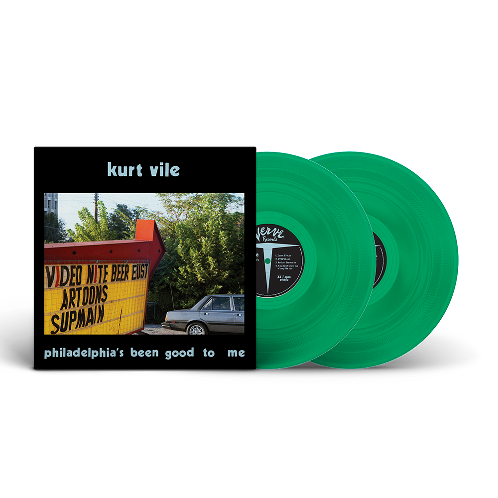 Kurt Vile: philadelphia's been good to me Wissahickon Green LP