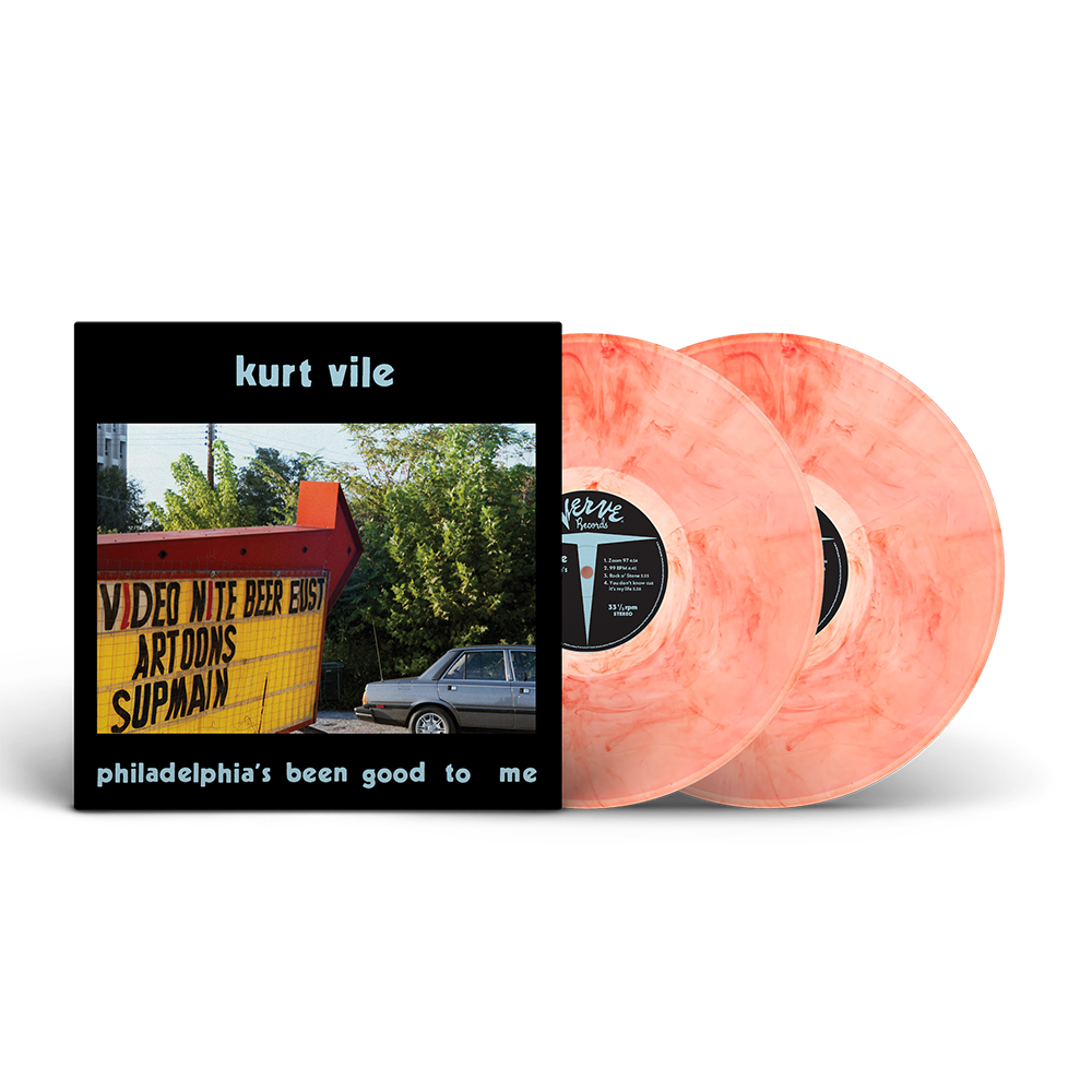 Kurt Vile: philadelphia's been good to me Wooder Ice Red LP