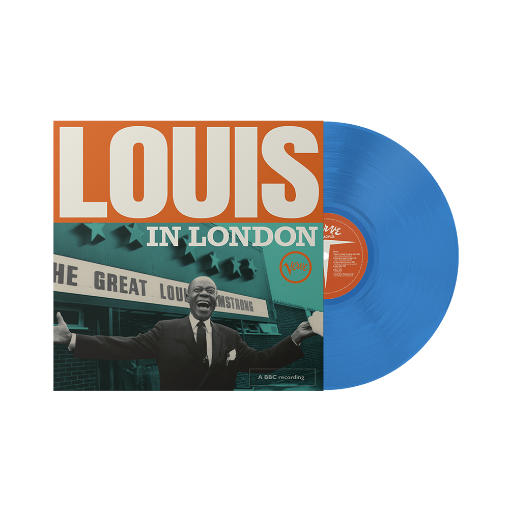 Louis Armstrong: Louis In London Opaque Sky Blue LP