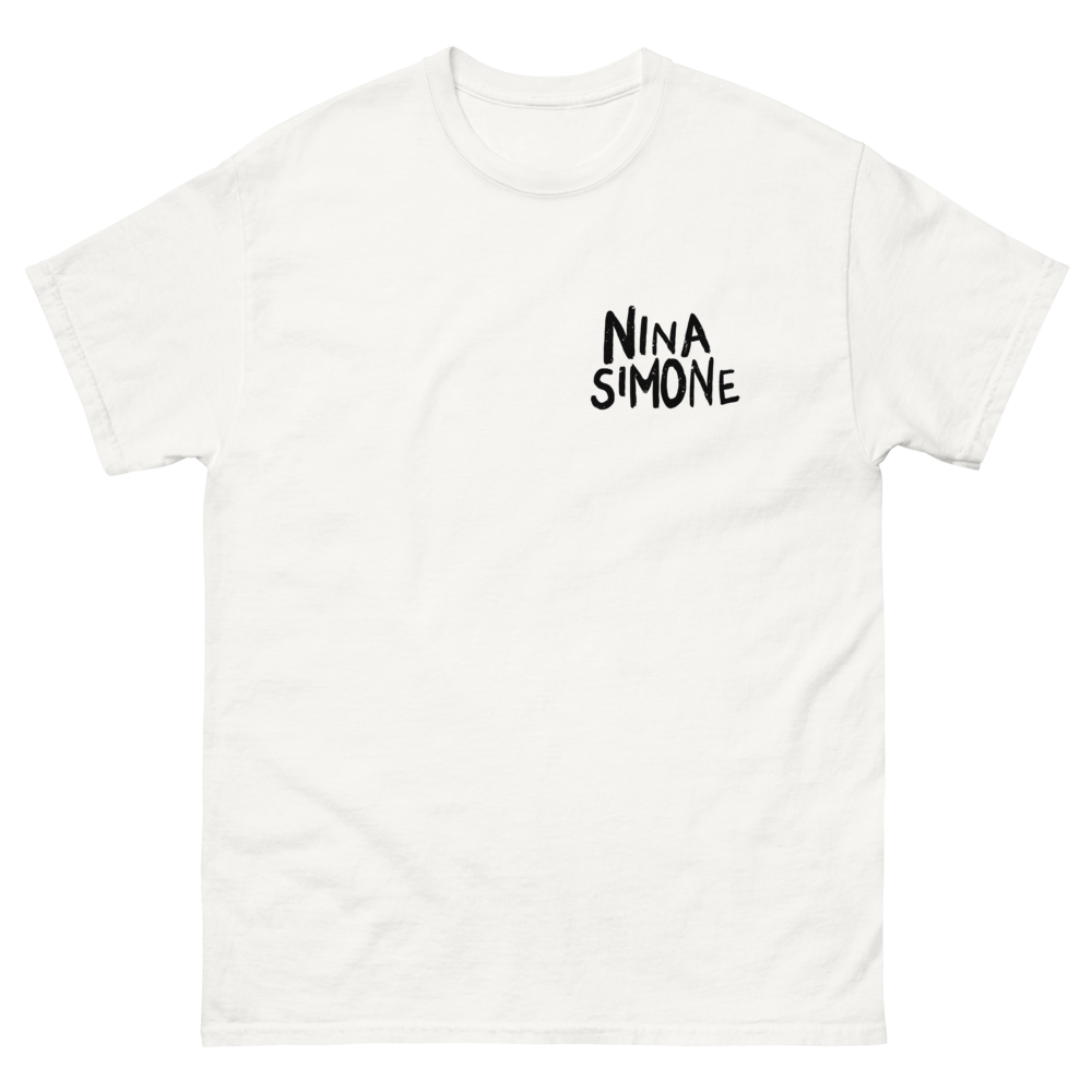 Nina Simone: Mississippi Goddamn Anniversary T-Shirt (White) Front