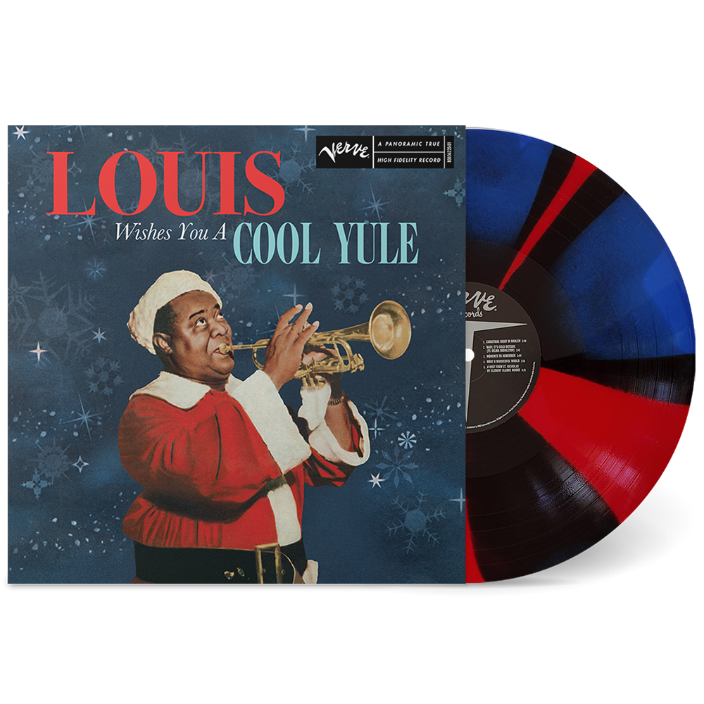 Louis Armstrong: Louis Wishes You a Cool Yule (Blue/Red Vinyl)