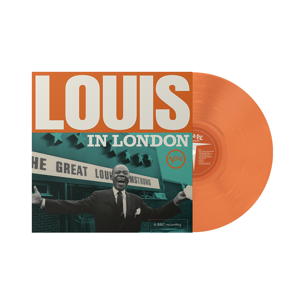 Louis Armstrong: Louis In London Opaque Tangerine LP