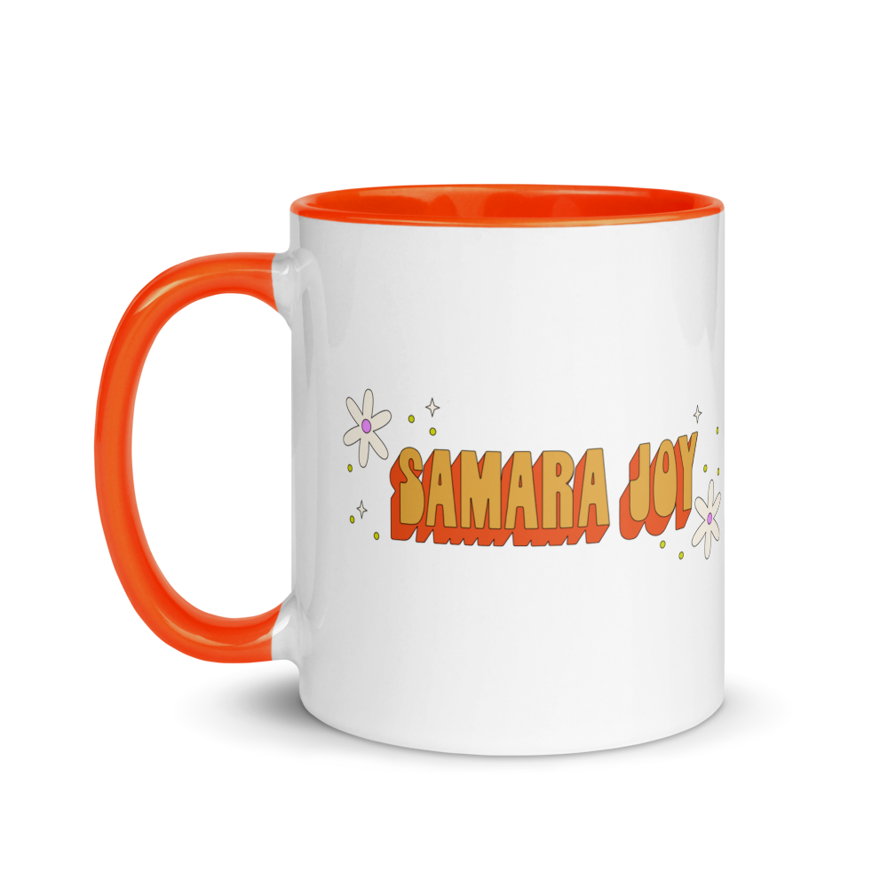 Samara Mug Orange Left