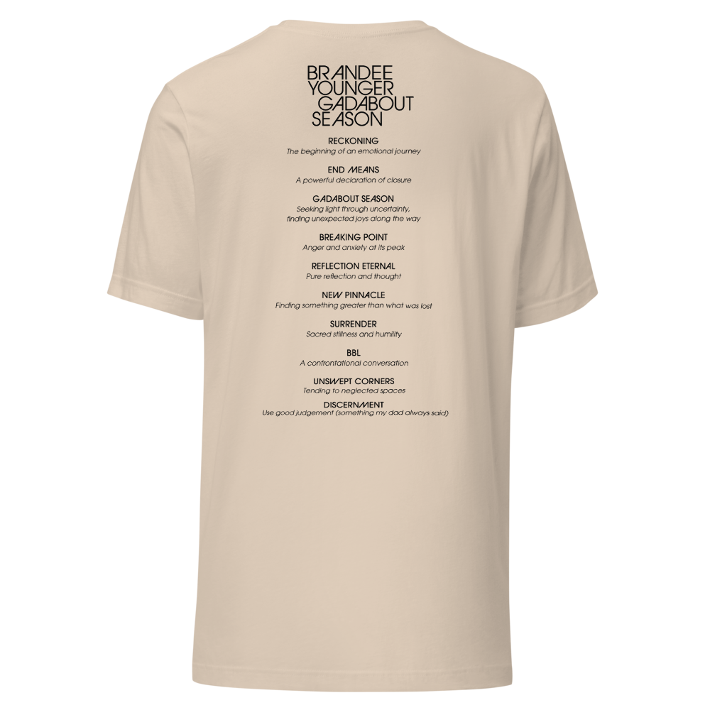 Brandee Younger Soft Cream T-Shirt Back