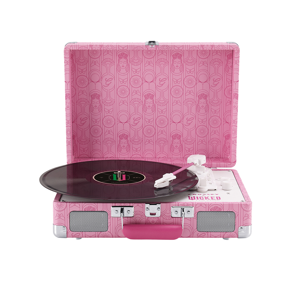 Wicked Glinda Cruiser Record Player In Pink