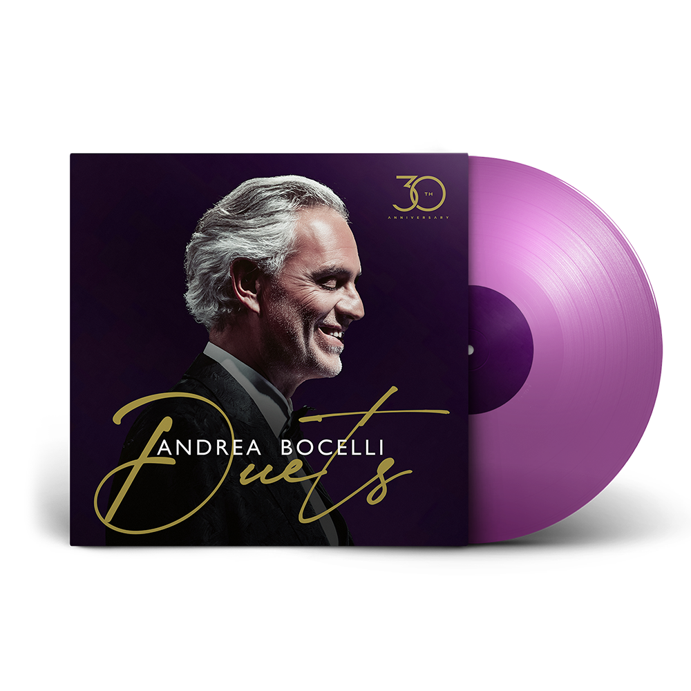 Andrea Bocelli: Duets - 30th Anniversary Purple LP