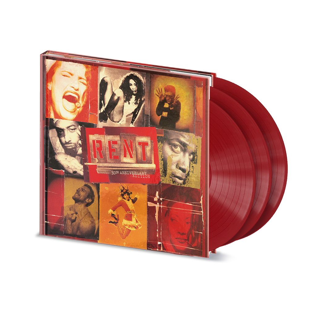 Various Artists: Rent (Original Broadway Cast / 30th Anniversary Exclusive: Avenue B Red Brick Vinyl Edition) LP front