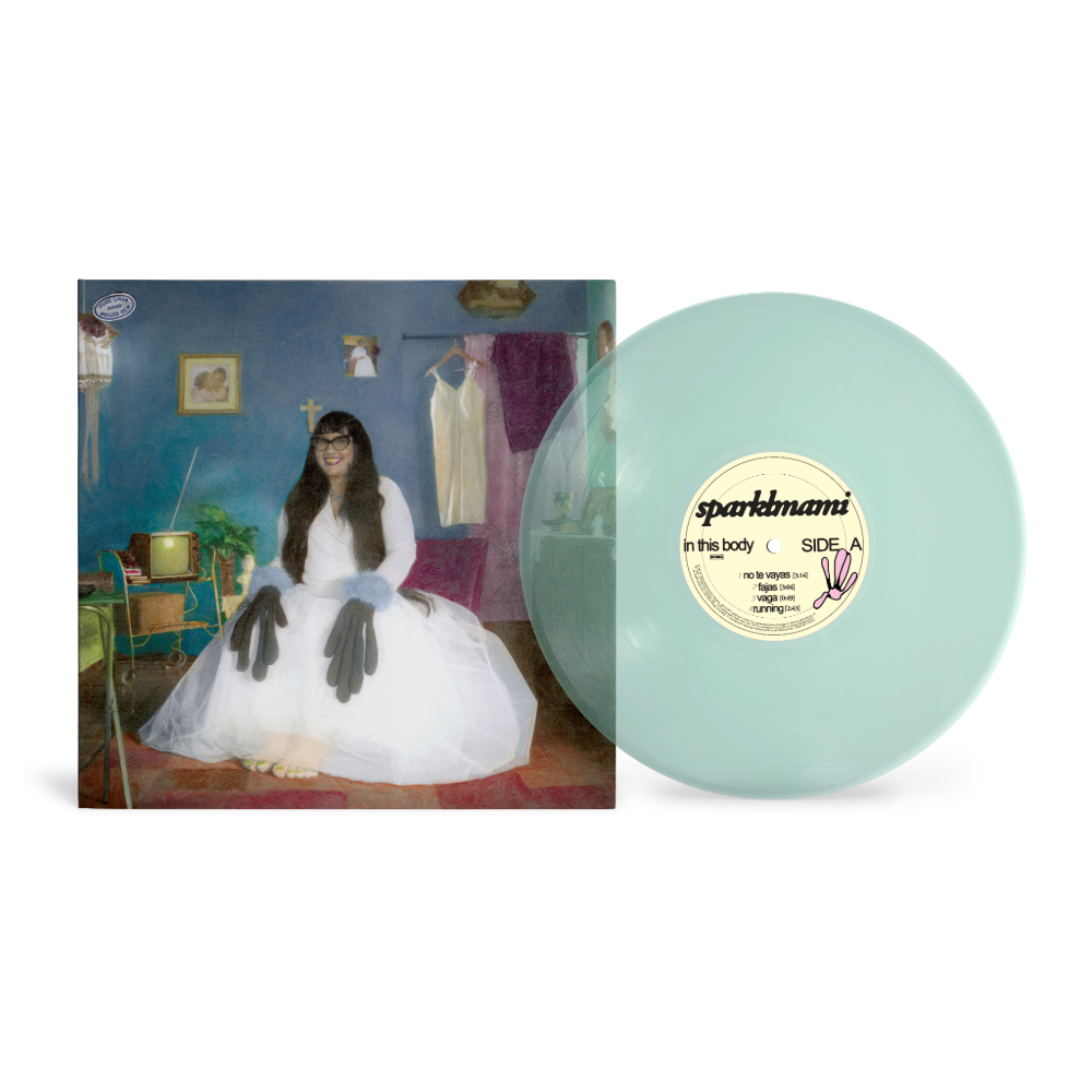 Sparklmami in this body Coke Bottle Clear LP + Signed Art Card 2