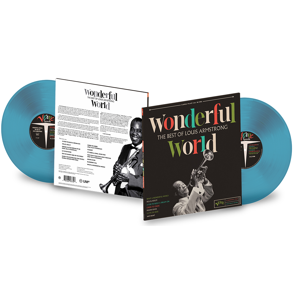 Louis Armstrong: Wonderful World: The Best Of Louis Armstrong (Skies of Blue Vinyl)