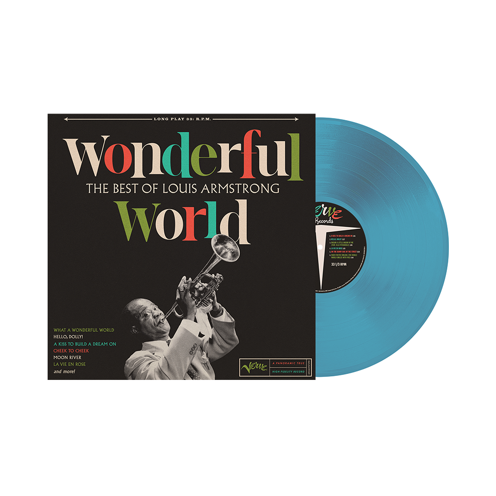 Louis Armstrong: Wonderful World: The Best Of Louis Armstrong (Skies of Blue Vinyl)