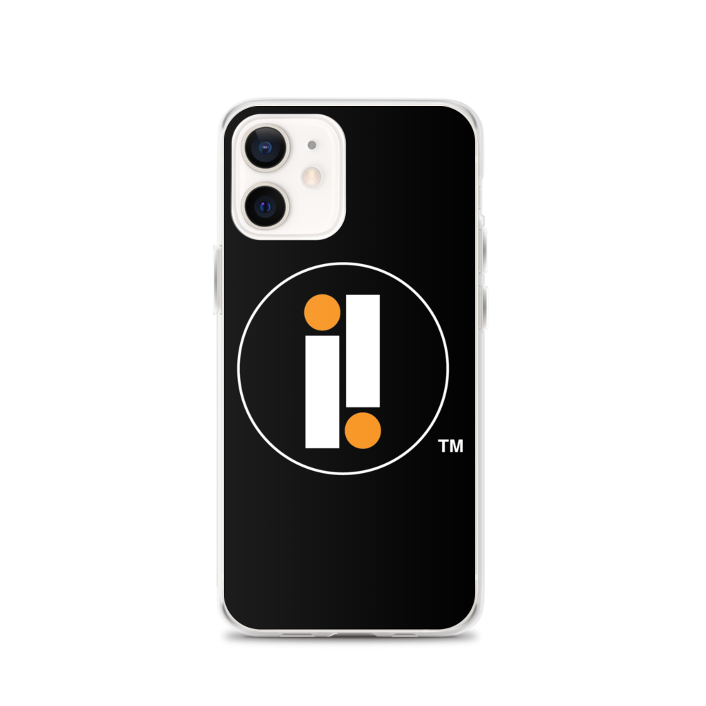 Black Impulse Iconic Double II iPhone 12 Case