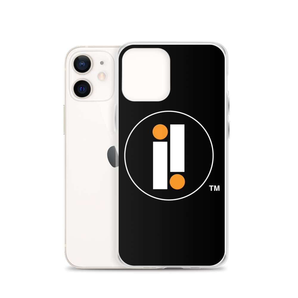 Black Impulse Iconic Double II iPhone 12 Case