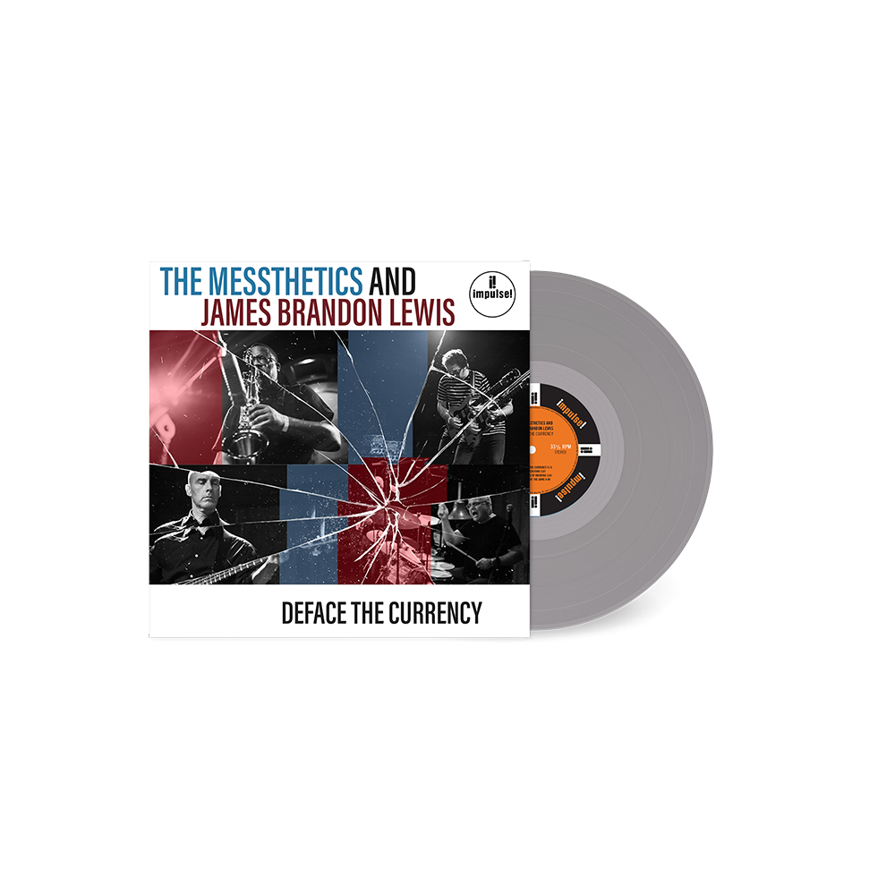 The Messthetics, James Brandon Lewis: Deface The Currency Milky Clear LP