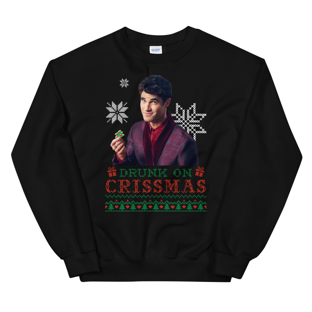 Darren Criss: Darren Criss Crewneck Black