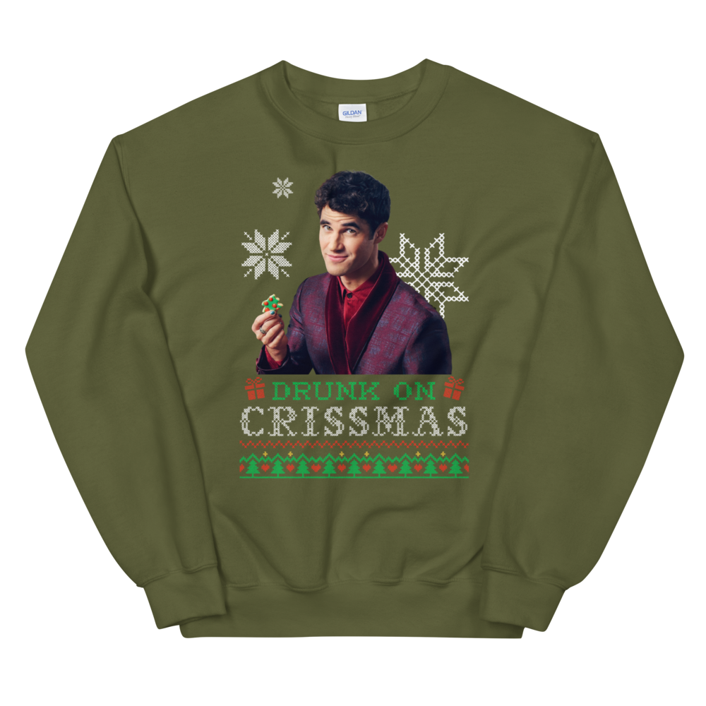 Darren Criss: Darren Criss Crewneck Green